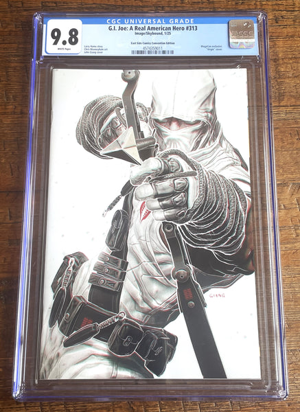 G.I. JOE #313 CGC 9.8 MEGACON 2025 EXCL JOHN GIANG STORM SHADOW &quot;NEGATIVE&quot; VARIANT