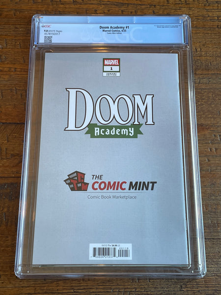 DOOM ACADEMY #1 CGC 9.8 LEIRIX LI EXCL HOMAGE VARIANT LTD TO 600