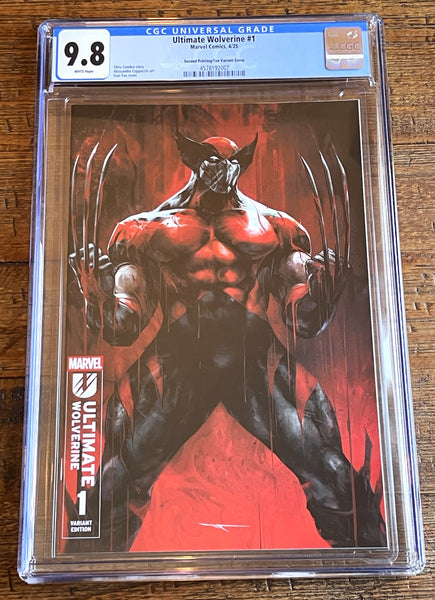 ULTIMATE WOLVERINE #1 CGC 9.8 (2nd Pt) IVAN TAO EXCL HOMAGE VARIANT LTD TO 1000