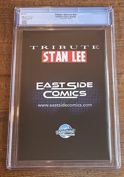 STAN LEE TRIBUTE #1 CGC 9.8 SKAN SPIDER-MAN "THWIP" RED & BLUE VARIANT