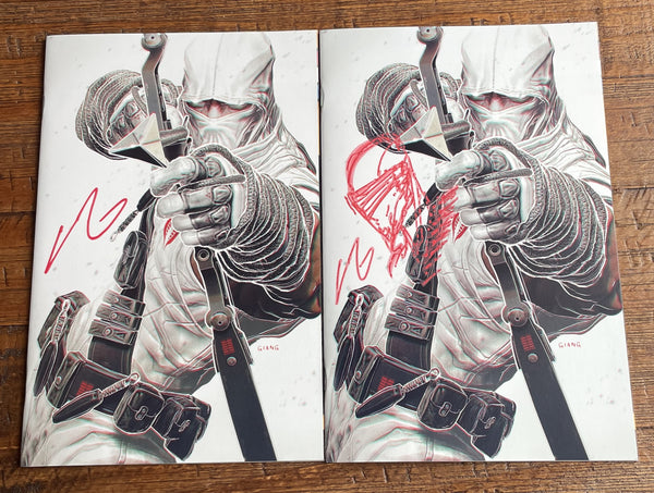 G.I. JOE #313 JOHN GIANG SIGNED REMARK MEGACON 2025 EXCL STORM SHADOW VARIANT OPTIONS