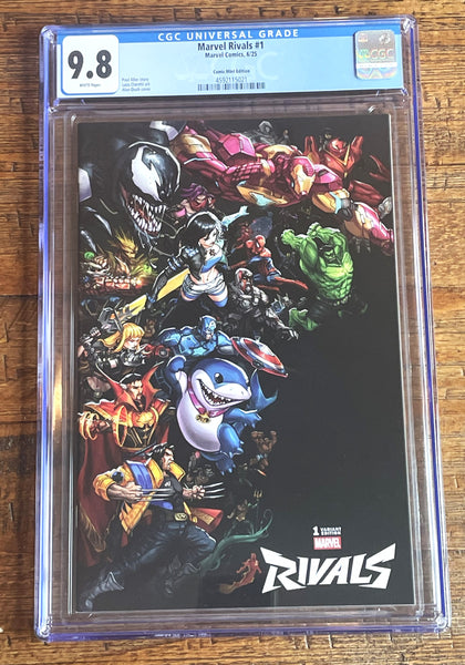 MARVEL RIVALS #1 CGC 9.8 ALAN QUAH EXCL VARIANT LTD TO 1000 W/ COA