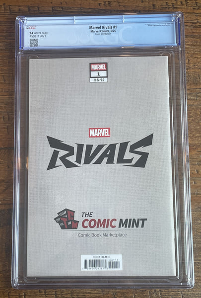MARVEL RIVALS #1 CGC 9.8 ALAN QUAH EXCL VARIANT LTD TO 1000 W/ COA