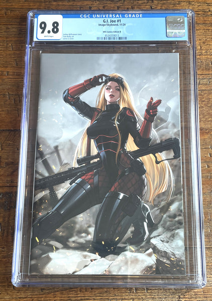 G.I. JOE #1 CGC 9.8 LEIRIX LI CHAMELEON VIRGIN VARIANT TRANSFORMERS
