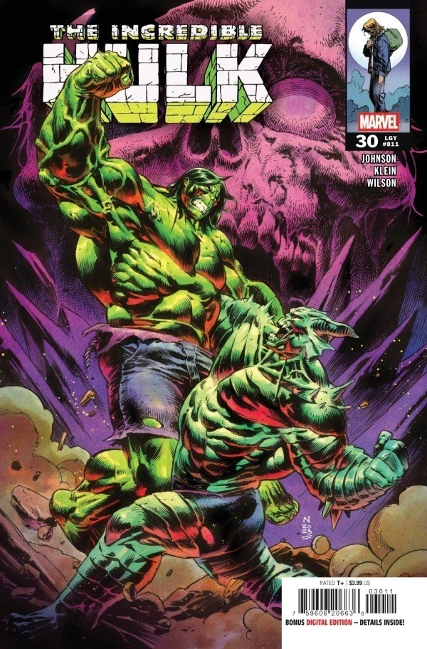 INCREDIBLE HULK #30 NIC KLEIN COVER-A VARIANT PREQUEL ORIGIN OF INFERNAL HULK