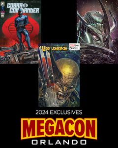 MEGACON 3-PACK BUNDLE: WOLVERINE #41 & TMNT #147 JOHN GIANG & COBRA COMMANDER #1 ALAN QUAH
