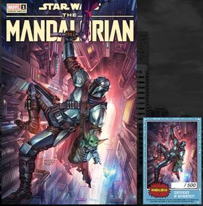 THE MANDALORIAN SEASON-2 #1 ALAN QUAH SDCC EXCL W/ COA LIMITED TO 500 VARIANT STAR WARS