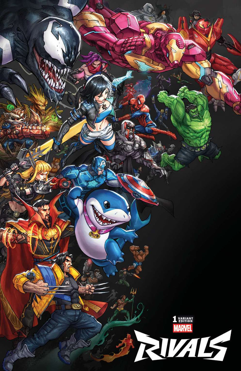 MARVEL RIVALS #1 ALAN QUAH EXCL VARIANT LTD TO 1000 W/ COA IN GAME COD ...