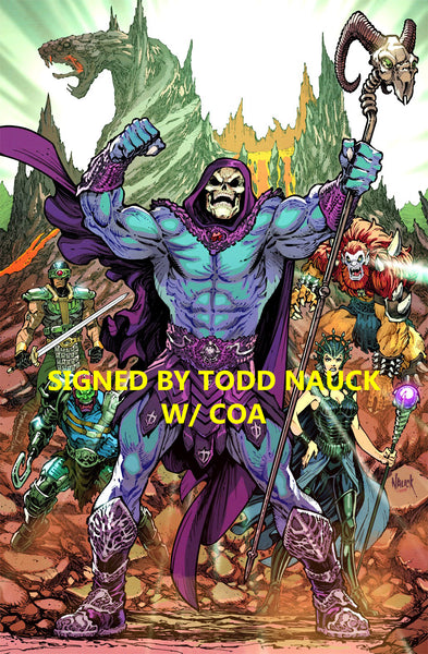 Masters of the Universe The Wings of Fate 1 Todd Nauck Movie G.I. Joe ARAH Megacon Exclusive Storm Shadow Snake-Eyes Baroness Transformers Energon Universe Harley Quinn Spider-man  Venom Virgin Variant DC Comics Marvel Comics X-Men Batman East Side Comics Virgin Exclusive cgc signed ss comics