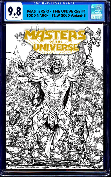 Masters of the Universe The Wings of Fate 1 Todd Nauck Movie G.I. Joe ARAH Megacon Exclusive Storm Shadow Snake-Eyes Baroness Transformers Energon Universe Harley Quinn Spider-man  Venom Virgin Variant DC Comics Marvel Comics X-Men Batman East Side Comics Virgin Exclusive cgc signed ss comics
