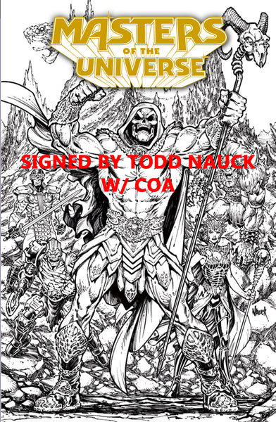 Masters of the Universe The Wings of Fate 1 Todd Nauck Movie G.I. Joe ARAH Megacon Exclusive Storm Shadow Snake-Eyes Baroness Transformers Energon Universe Harley Quinn Spider-man  Venom Virgin Variant DC Comics Marvel Comics X-Men Batman East Side Comics Virgin Exclusive cgc signed ss comics