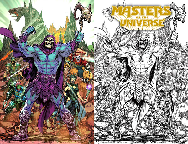 Masters of the Universe The Wings of Fate 1 Todd Nauck Movie G.I. Joe ARAH Megacon Exclusive Storm Shadow Snake-Eyes Baroness Transformers Energon Universe Harley Quinn Spider-man  Venom Virgin Variant DC Comics Marvel Comics X-Men Batman East Side Comics Virgin Exclusive cgc signed ss comics