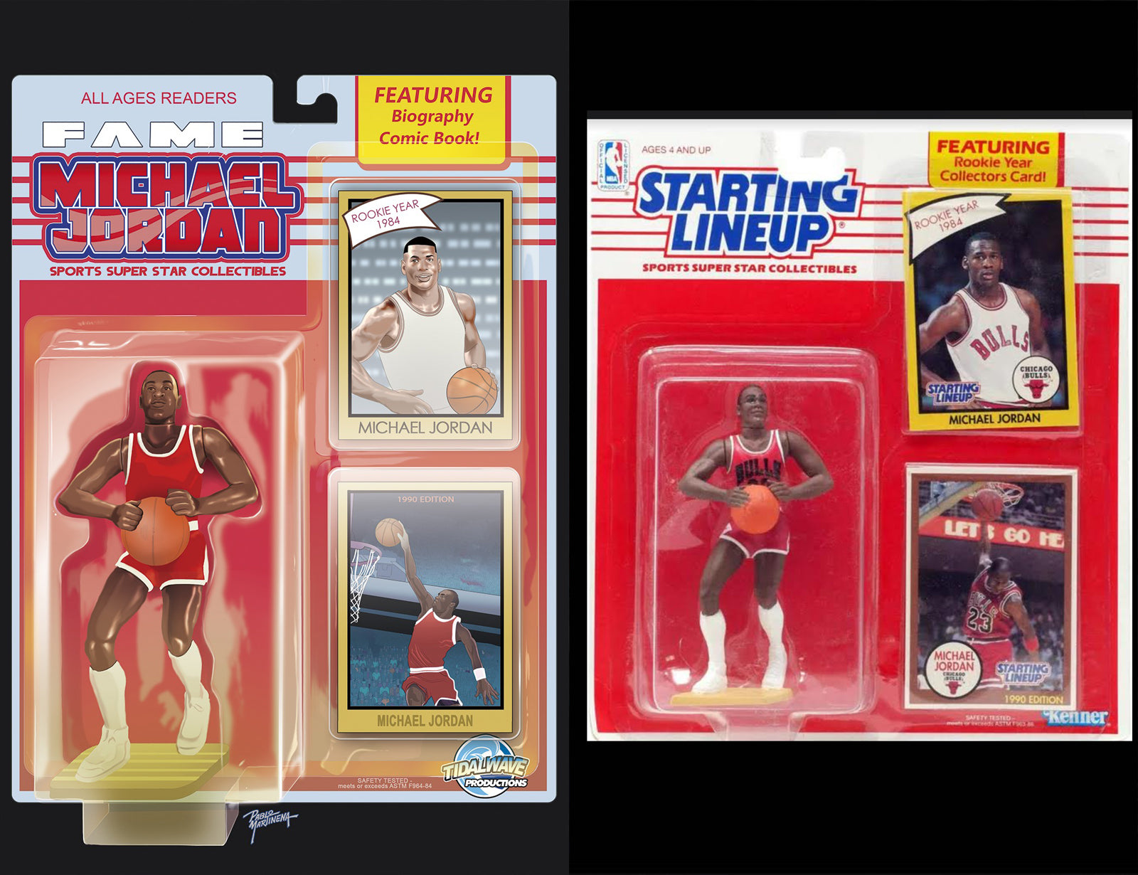 FAME: MICHAEL JORDAN #1 CGC 9.8 STARTING LINE-UP 