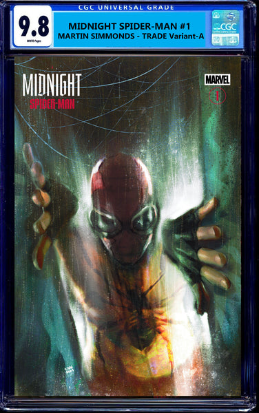 Midnight Spider-man X-Men Fantastic Four #1 NYCC Exclusive Martin Simmonds ITO Greg Horn Absolute Batman Joker Harley Quinn Batman Jim Lee Foil Virgin Variant DC Comics Marvel Comics Spider-man X-Men Batman East Side Comics Virgin Exclusive cgc signed ss comics