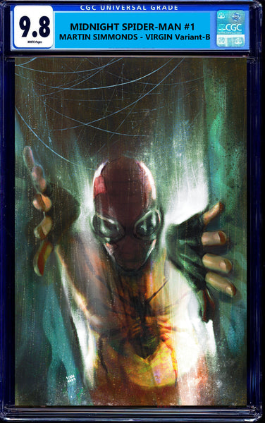Midnight Spider-man X-Men Fantastic Four #1 NYCC Exclusive Martin Simmonds ITO Greg Horn Absolute Batman Joker Harley Quinn Batman Jim Lee Foil Virgin Variant DC Comics Marvel Comics Spider-man X-Men Batman East Side Comics Virgin Exclusive cgc signed ss comics