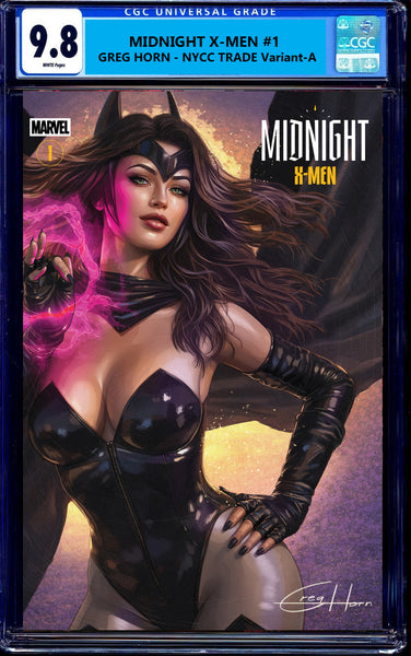 Midnight Spider-man X-Men Fantastic Four #1 Greg Horn NYCC Exclusive Marco Mastrazzo Martin Simmonds ITO Greg Horn Absolute Batman Joker Harley Quinn Batman Jim Lee Foil Virgin Variant DC Comics Marvel Comics Spider-man X-Men Batman East Side Comics Virgin Exclusive cgc signed ss comics