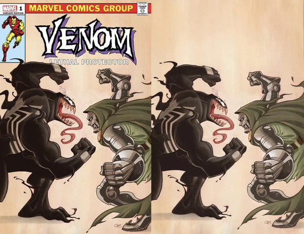 VENOM LETHAL PROTECTOR II #1 ZULLO MEGACON EXCL DR DOOM VIRGIN VARIANT-A & B OPTIONS