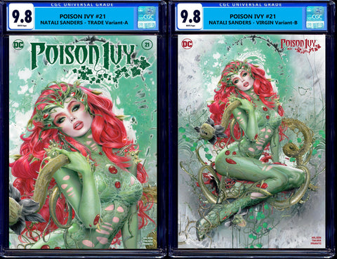 POISON IVY #21 CGC 9.8 NATALI SANDERS TRADE & VIRGIN VARIANT OPTIONS LE TO 800