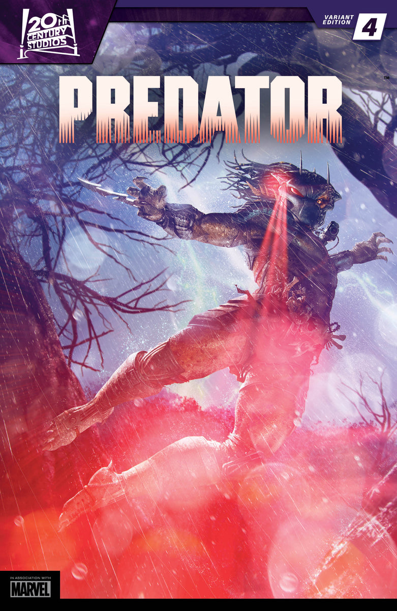 PREDATOR #4 RAHZZAH EXCL VARIANT LIMITED TO 500 W/ COA – East Side Comics