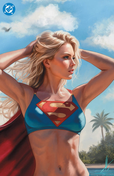 Supergirl 1 Carla Cohen Foil Michael Turner Megacon InHyuk Lee Krypto Natali Sanders Lobo Exclusive Absolute Scott Snyder Akira Joker Batgirl Harley Quinn Batman Jim Lee Foil Virgin Variant DC Comics Marvel Comics Spider-man X-Men Batman Joker East Side Comics Virgin Exclusive cgc signed ss comics