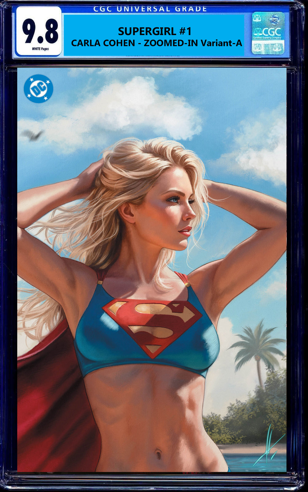 アメコミリーフ CGC Supergirl #1 Cohen Variant SUPERGIRL #1 CGC 9.8 CARLA COHEN EXCL FULL BODY & ZOOMED IN