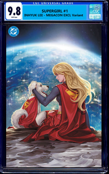 SUPERGIRL #1 CGC 9.8 INHYUK LEE MEGACON 2026 EXCL MOVIE POSTER VIRGIN VARIANT LTD 450
