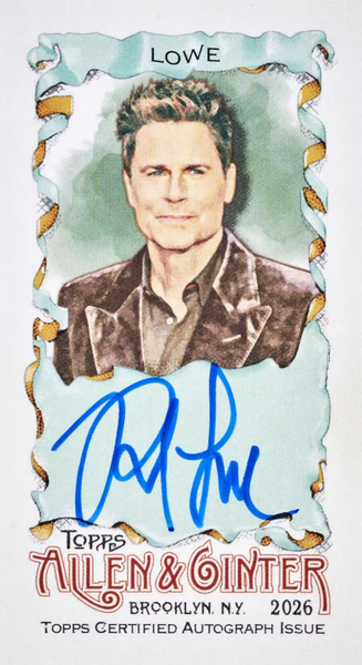 2026 TOPPS ALLEN & GINTER MLB BASEBALL HOBBY BOX (24-PACKS / 192 TRADING CARDS) AUTOS