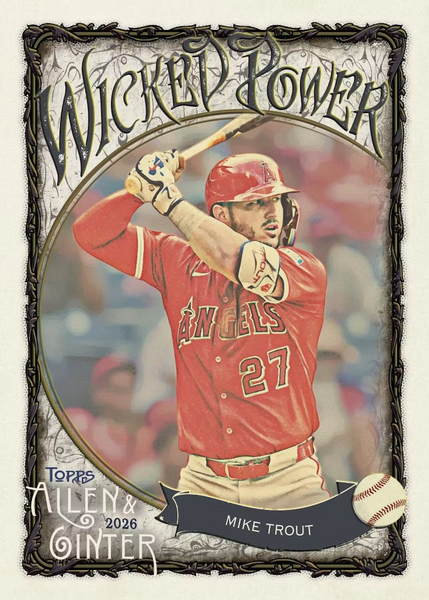 2026 TOPPS ALLEN & GINTER MLB BASEBALL HOBBY BOX (24-PACKS / 192 TRADING CARDS) AUTOS