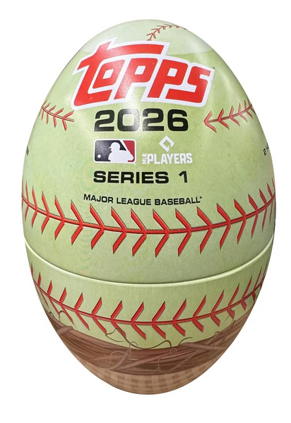 2026 TOPPS SERIES-1 MLB BASEBALL EASTER BOX (9-TINS / 531 TRADING CARDS)