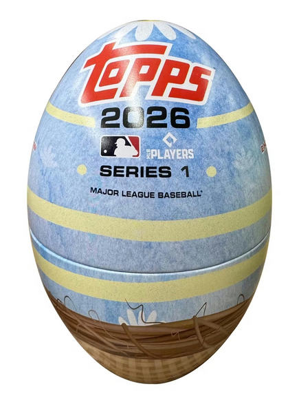 2026 TOPPS SERIES-1 MLB BASEBALL EASTER BOX (9-TINS / 531 TRADING CARDS)