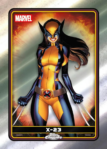 2025 TOPPS MARVEL CHROME DEADPOOL WOLVERINE HOBBY BOX NEW SEALED (80-CARDS)