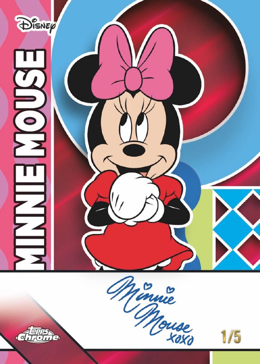 2026 TOPPS DISNEY CHROME MEGA BOX (8-PACKS / 56 TRADING CARDS