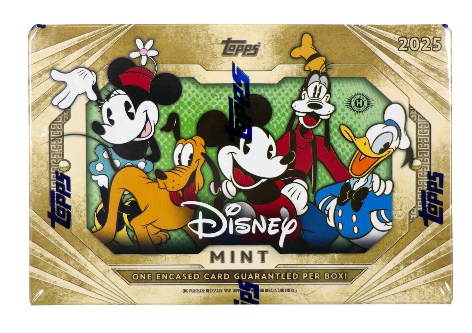2025 TOPPS DISNEY MINT HOBBY BOX (1-PACKS / 11 TRADING CARDS)