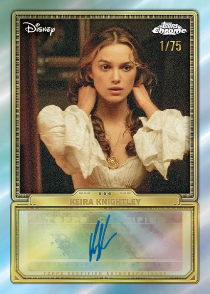 2025 TOPPS DISNEY MINT HOBBY BOX (1-PACKS / 11 TRADING CARDS)