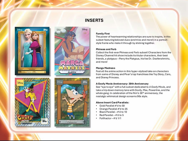 2026 TOPPS DISNEY NEON BLASTER VALUE BOX (7-PACKS / 35 TRADING CARDS)