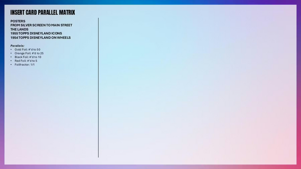 2025 TOPPS CHROME DISNEYLAND 70th ANNIVERSARY BLASTER BOX (7-PACKS / 35 TRADING CARDS)