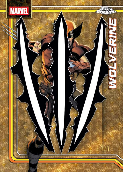 2026 TOPPS MARVEL CHROME BLASTER BOX (8-PACKS / 32 TRADING CARDS)