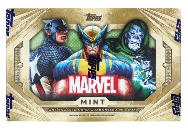 2025 TOPPS MARVEL MINT HOBBY BOX (1-PACKS / 11 TRADING CARDS)
