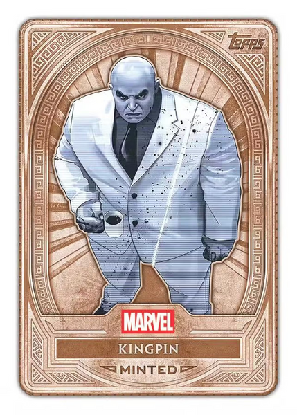 2025 TOPPS MARVEL MINT HOBBY BOX (1-PACKS / 11 TRADING CARDS)