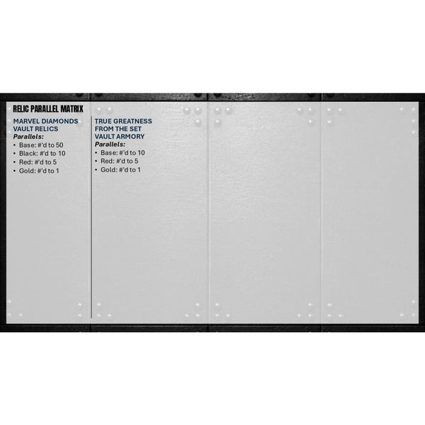 2026 TOPPS MARVEL VAULT HOBBY BOX (2-PACKS / 2-TRADING CARDS)