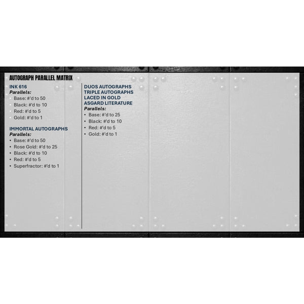 2026 TOPPS MARVEL VAULT HOBBY BOX (2-PACKS / 2-TRADING CARDS)