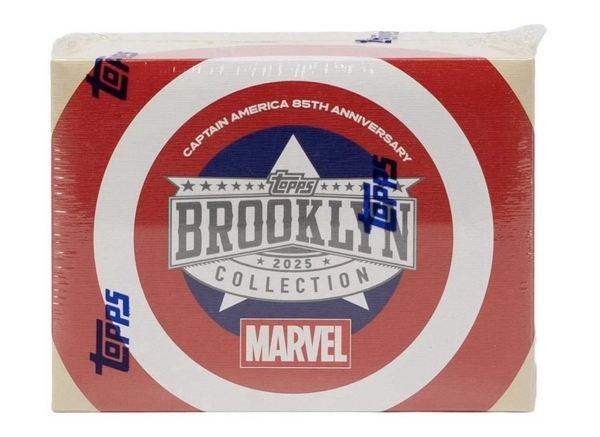 2026 TOPPS MARVEL BROOKLYN COLLECTION CAPTAIN AMERICA HOBBY BOX NEW SEALED (10-CARDS)