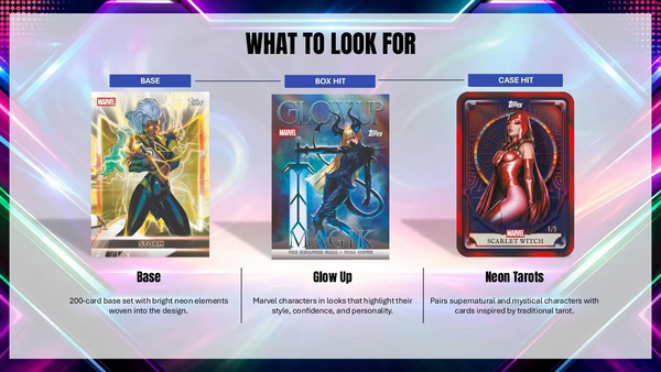 2026 TOPPS MARVEL NEON BLASTER BOX (7-PACKS / 35 TRADING CARDS)