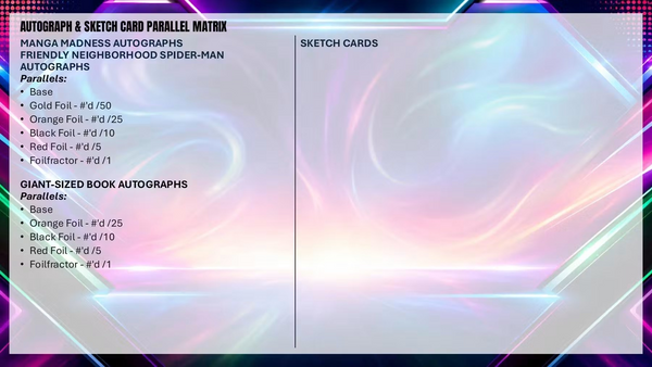 2026 TOPPS MARVEL NEON BLASTER BOX (7-PACKS / 35 TRADING CARDS)