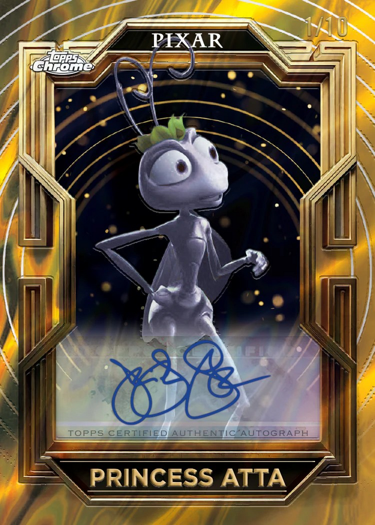 2025 TOPPS PIXAR GOLD CHROME HOBBY BOX DISNEY NEW SEALED (8-CARDS 2025 TOPPS PIXAR GOLD CHROME HOBBY BOX DISNEY NEW SEALED (8-CARDS