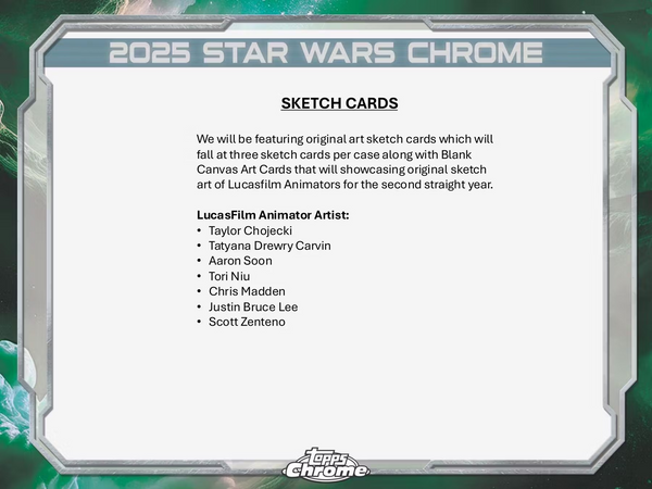 2025 TOPPS STAR WARS GALAXY HOBBY BOX NEW SEALED (18-PACKS / 72-CARDS) PARALLELS GUARANTEED