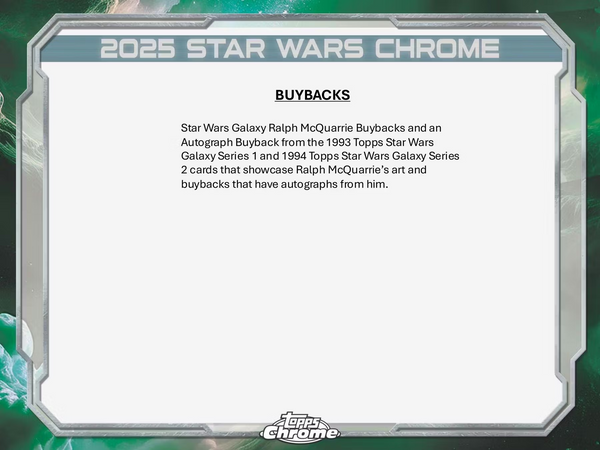 2025 TOPPS STAR WARS GALAXY HOBBY BOX NEW SEALED (18-PACKS / 72-CARDS) PARALLELS GUARANTEED