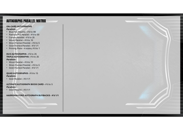 2025 TOPPS STAR WARS MASTERWORK HOBBY BOX NEW SEALED (20-CARDS) AUTOS & SKETCH GUARANTEED