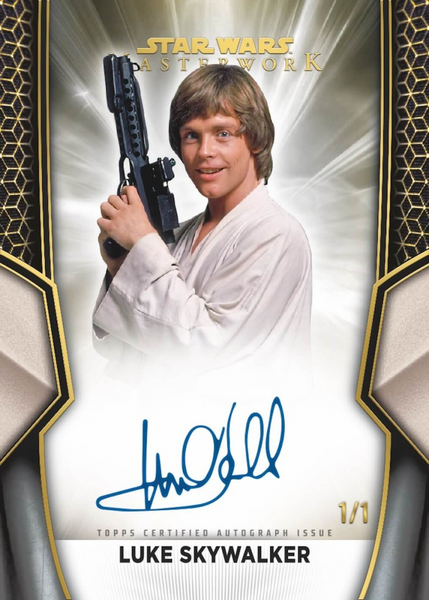 2025 TOPPS STAR WARS MASTERWORK HOBBY BOX NEW SEALED (20-CARDS) AUTOS & SKETCH GUARANTEED