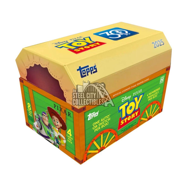 2025 TOPPS 30 YEARS OF TOY STORY HOBBY BOX (8-PACKS / 32-TRADING CARDS)